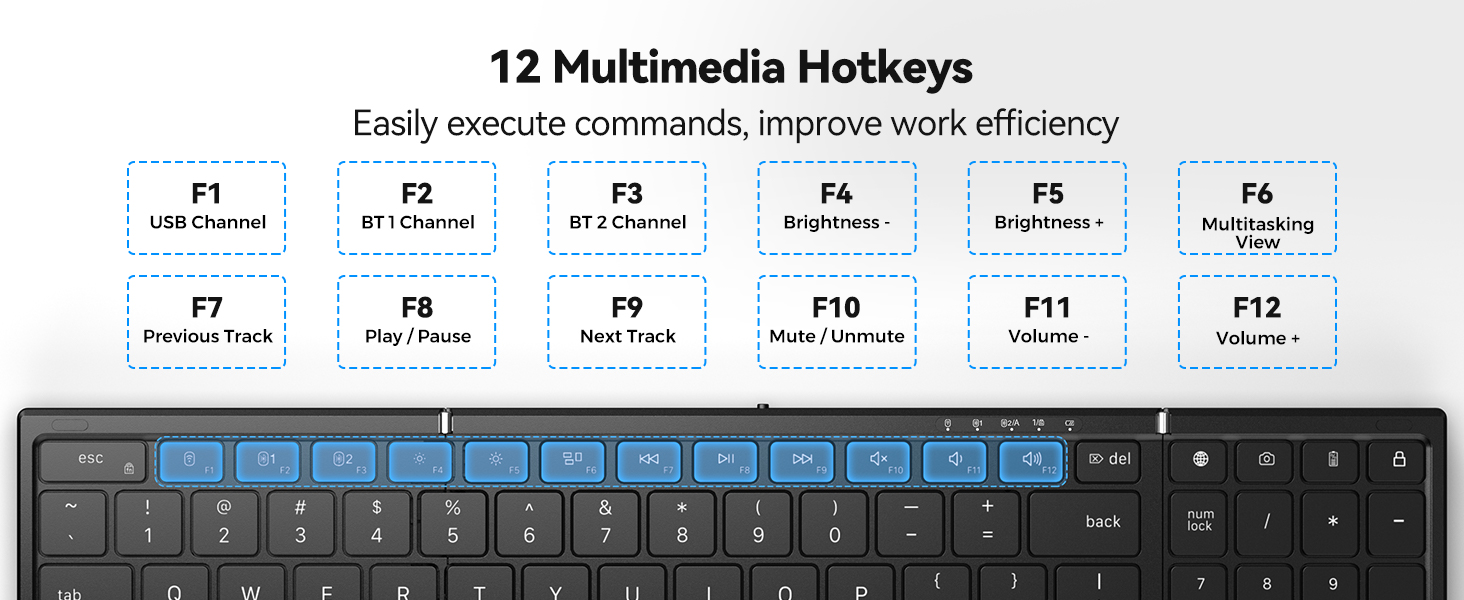 foldable bluetooth keyboard