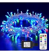 Hopolon Pastel String Lights,43ft 96LED RGB Color Change Easter Pastel Lights,51 Modes Fairy Ligh...