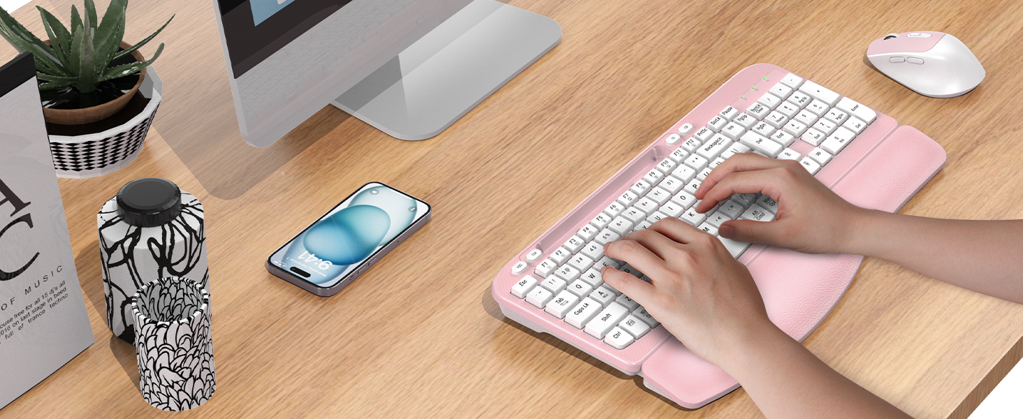 ergonomic keyboard mouse