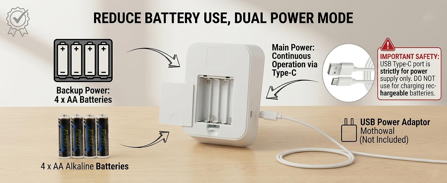 Dual power mode