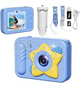 Underwater Camera, 48MP 5FT Waterproof Digital Camera with 32GB Card, Autofocus Floatable Waterpr...