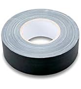 Hosa GFT-447BK-BULK Gaffer Tape, Black, 2 Inches x 60 Yards