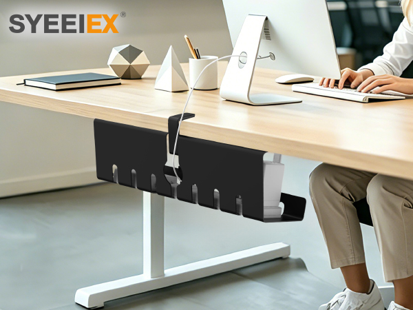 Under Desk Cable Management Tray