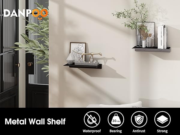 Danpoo metal wall shelf