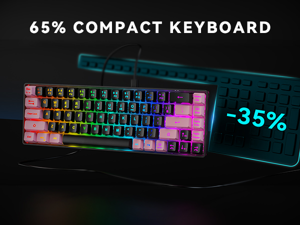 wired gaming keyboard