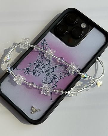 butterfly phone charm