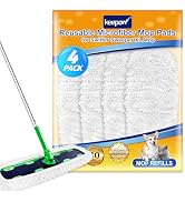 KEEPOW Reusable XL Wet Refills Compatible with Swiffer Sweeper XL, X-Large Dry Sweeping Cloths, W...