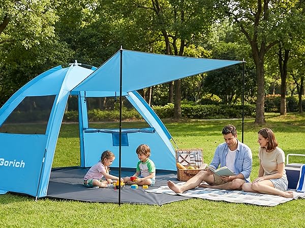 beach tent easy to carry