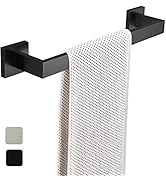 16 Inch Towel Bar for Bathrooms 12/16/24/28/32/36 Inch Stainless Steel 304 Matte Black Towel Hold...