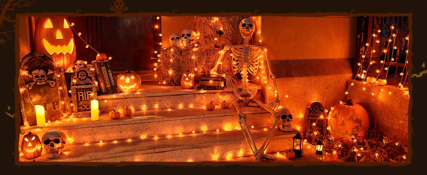 halloween lights outdoor