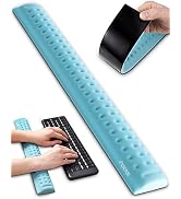 i-Rocks Memory Foam Keyboard Wrist Rest - Pain-Reducing Wrist Rest for Computer Keyboard - Non-Sl...