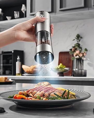 electric salt and pepper grinder