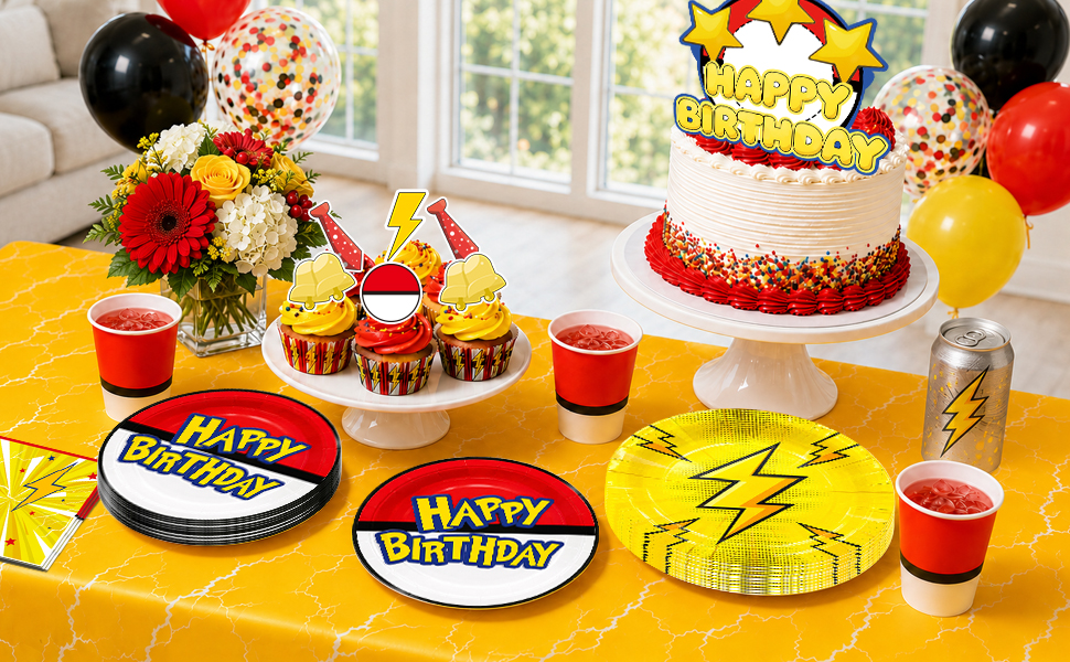 cartoon animation birthday decorations