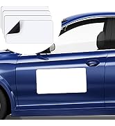 DIYMAG 4Pcs Blank Car Magnets,Door Magnet Rounded Corners Magnetic Set for Vehicle to Advertise B...