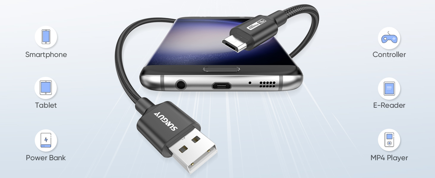 USB to Micro USB Cable