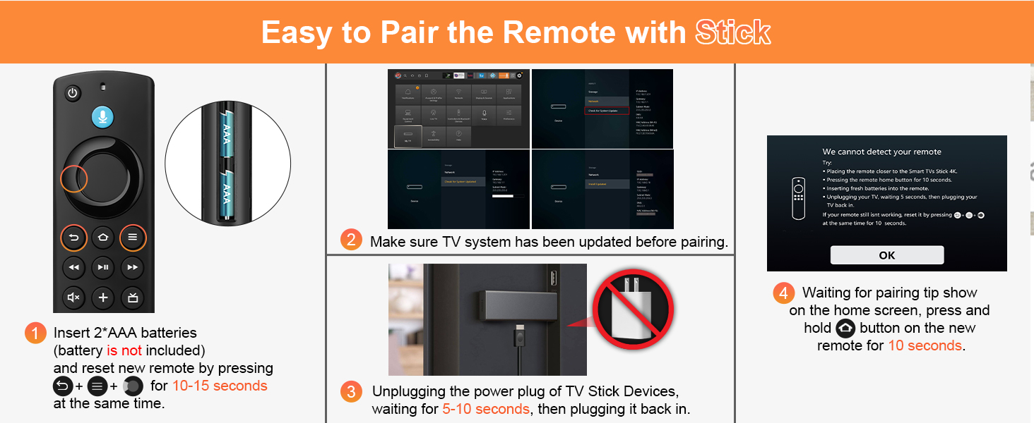 Replacement Remote Control