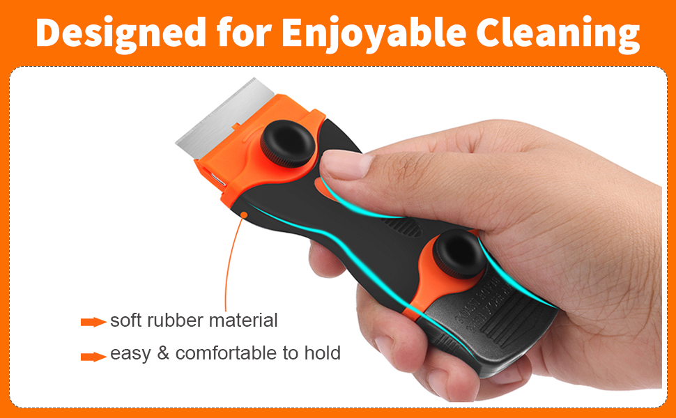 plastic razor blade scraper