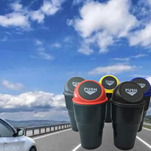Automotive Cup Holder Trash Can