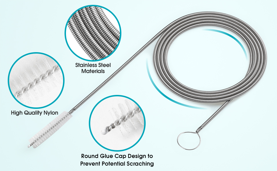 long slim brushes