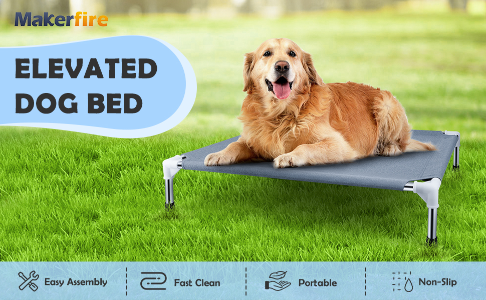 Elevated Cooling Dog Bed
