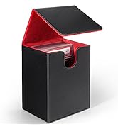 CollectHall PSA Graded Card Case, PU Leather Graded Card Organizer Box, BGS Graded Card Storage Case