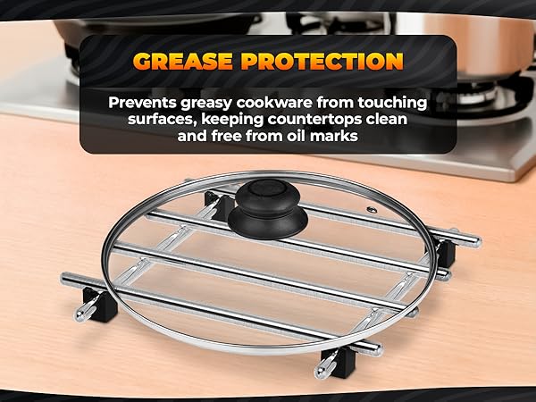 heat resistant table protector christmas teapot hot plates for table cookie cake pan metal holder