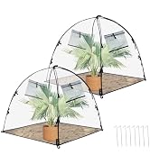 Coopvivi Plants Cover Freeze Protection, Plant Covers for Winter Frost and Sun Vermin Protection ...