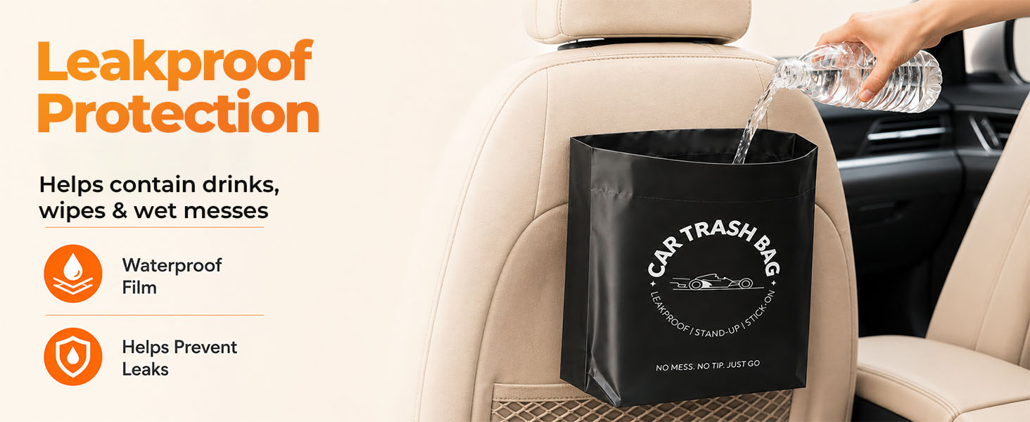leakproof Car Trash Bags