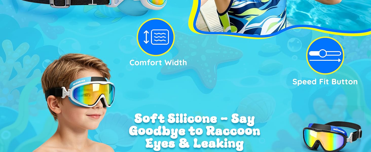 Soft silicone - Say Goodbye to Raccoon Eyes & Leaking