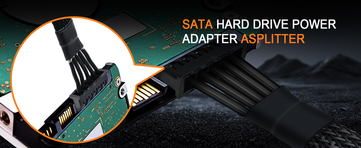SATA Power Cable for Corsair PSUs