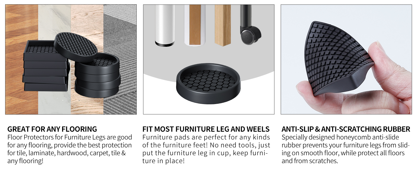 Furniture Caster Cups