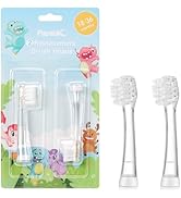 Papablic Replacement Toothbrush Heads - 2 Count | Compatible with Papablic BabyHandy & Toddler So...