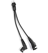 CUGLB 2 Pin Splitter Lead Y Cable 2 Motors to 1 Power Supply for Electric Recliner Lift Chair