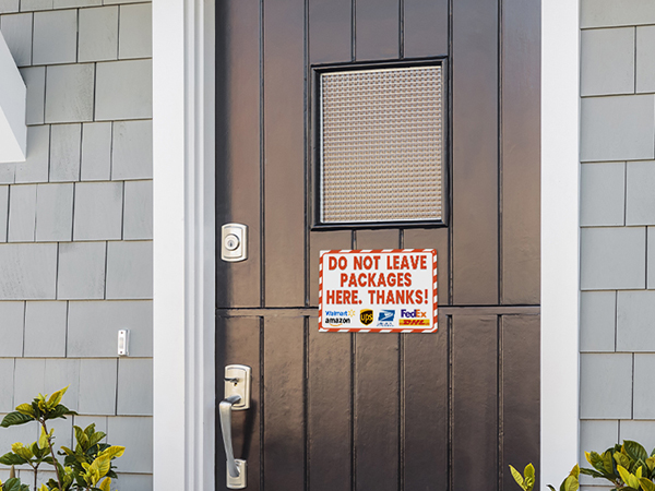 metal sign