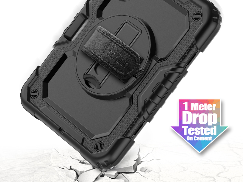 SEYMAC stock Case for iPad Mini 7 6 8.3'' 2024 2021 , Full-Body Drop Protection Case