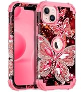 Hekodonk for iPhone 13 Case/iPhone 14 Case,Glow in The Dark Three Layer Heavy Duty Shockproof Pro...