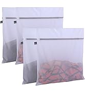 Kimmama 4 Pack Laundry Mesh Bag,4 XXL Large Size Mesh laundry Bag-Heavy Duty Fine Mesh Wash Bag f...