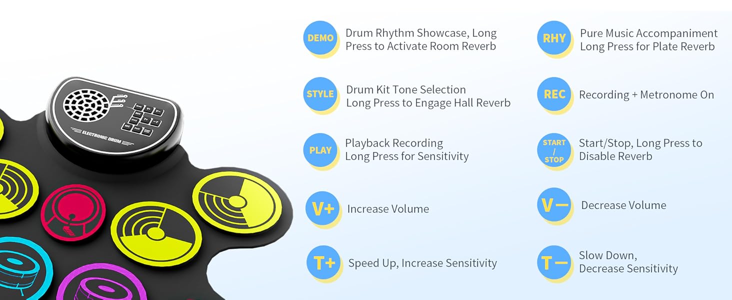 kids drum sets for 5-9