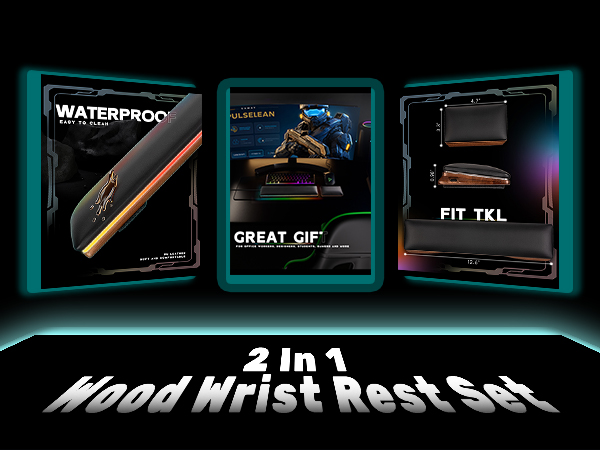 rgb gaming wrist rest