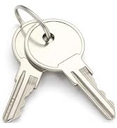CH751 Replacement Keys for RV Campers, Cabinets, Push Locks (2 Keys)