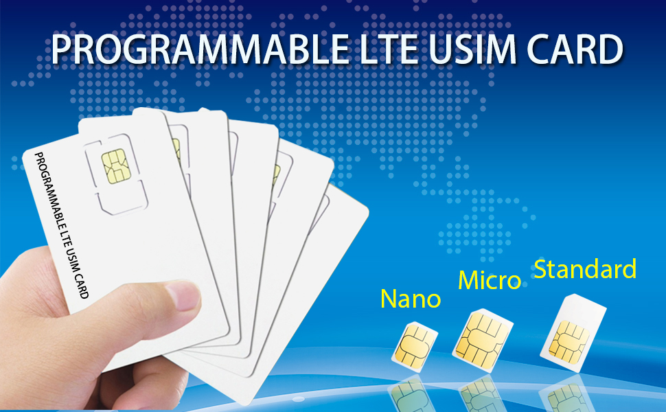 PROGRAMMABLE LTE USIM CARD