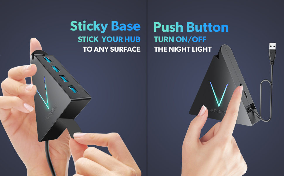vertical usb hub