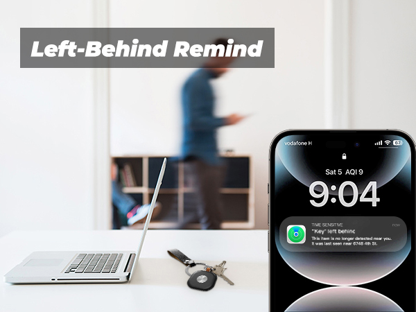 tracker tag iOS only key finder locator sound luggage tracking tags suitcases worldwide replaceable