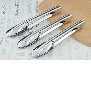 small metal tongs