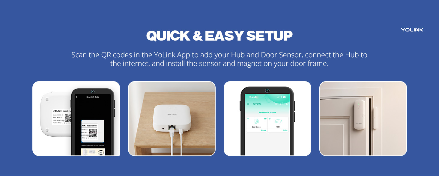 QUICK & EASY SETUP
