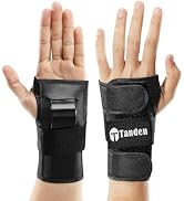 Tanden Wrist Guards for Skating Protective Gear Adult and Kids Wrist Guards for Roller Skating Sn...