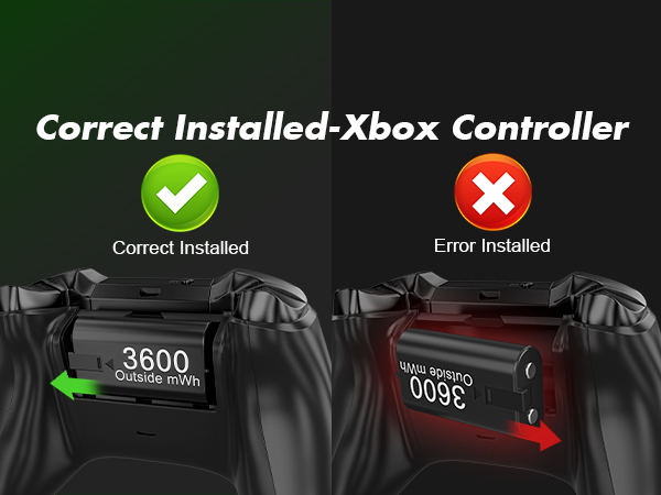 xbox one controller battery pack