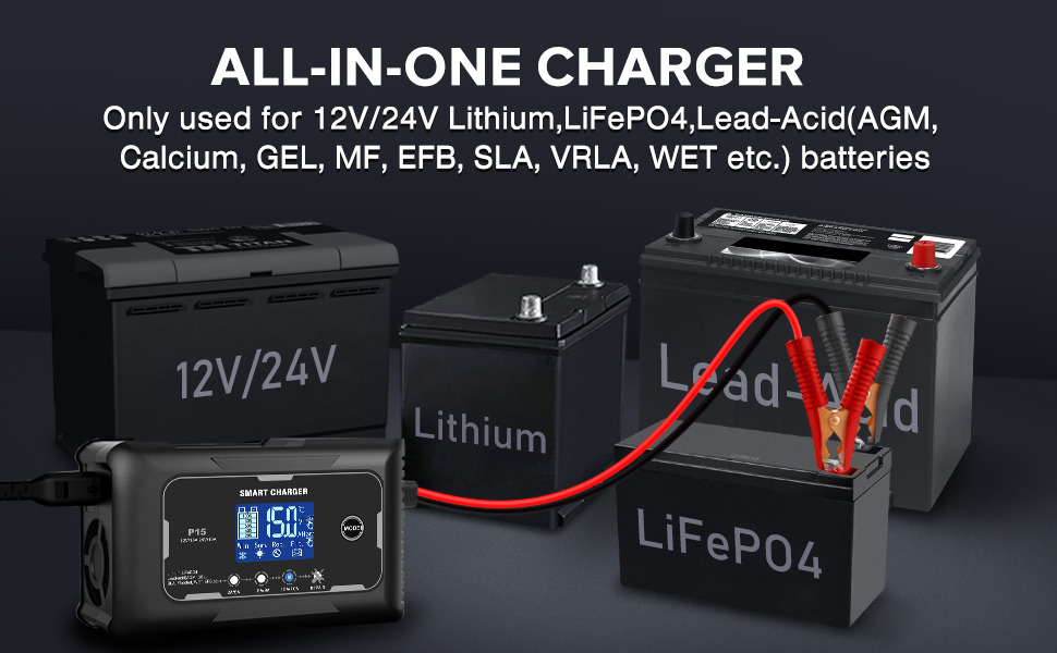 12V&24V Battery Charger