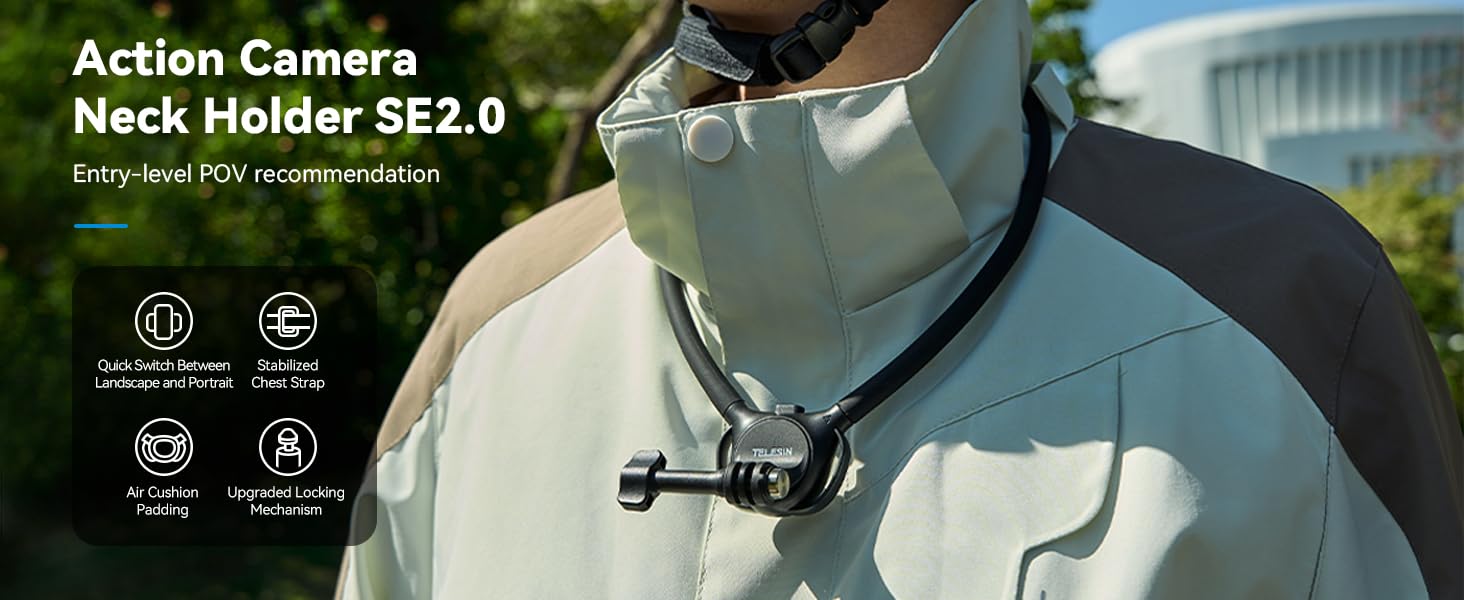 TELESIN Neck Mount SE 2.0