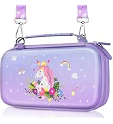 Gurgitat Carrying Case for Nintendo Switch 2 (2025) - Unicorn Cute Kawaii Design with Handle and ...